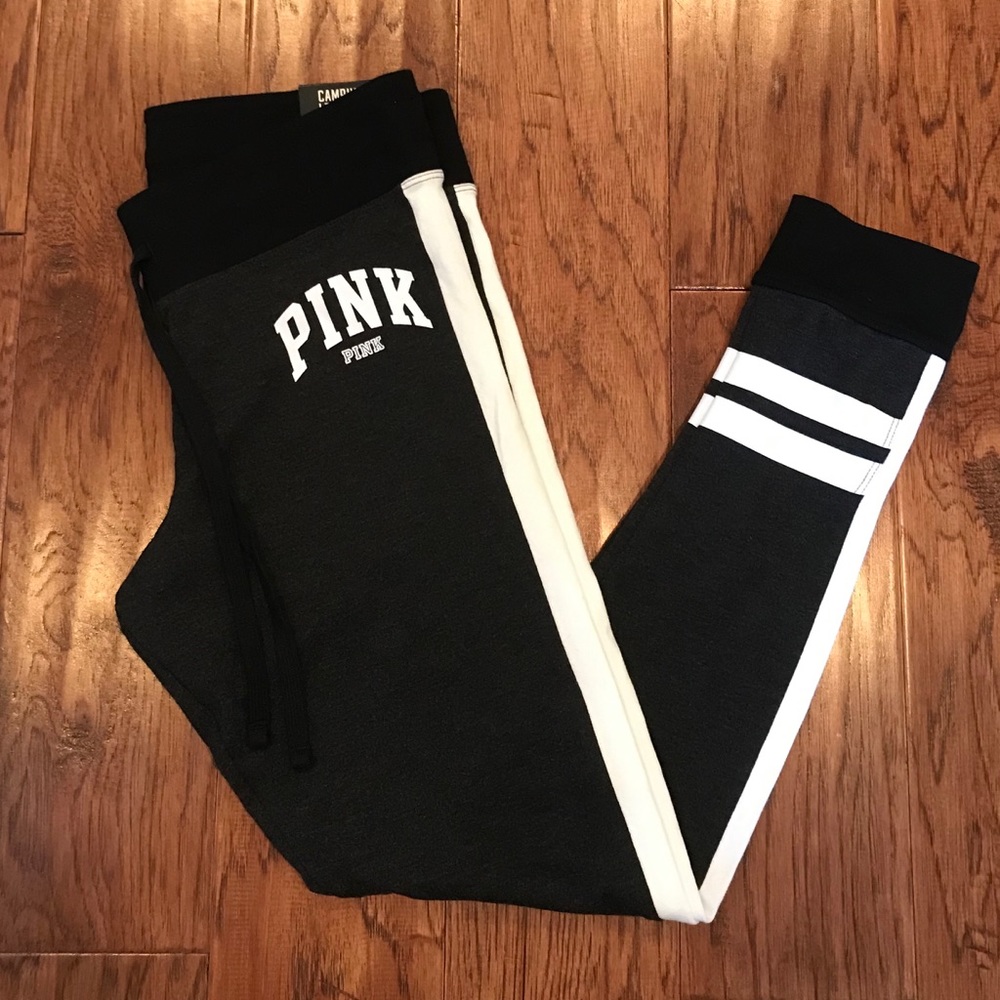 VS Pink yoga joggers Medium